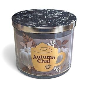 Bath & Body Works Autumn Chai 3-Wick Candle
